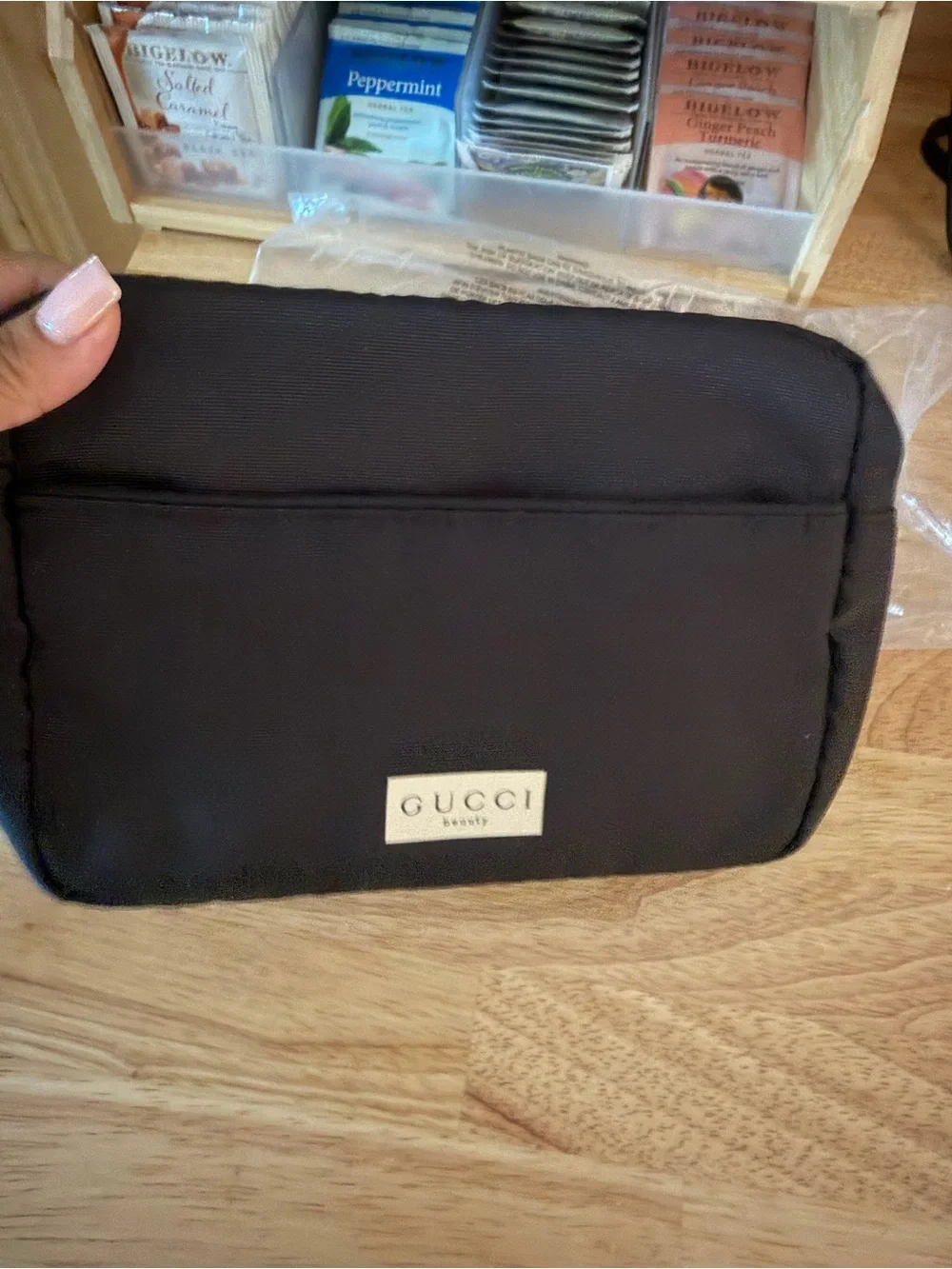 Gucci Black Men’s Toiletry Pouch